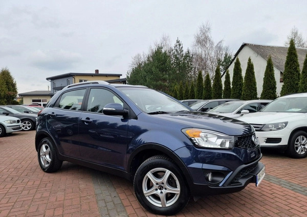 SsangYong Korando cena 31900 przebieg: 145000, rok produkcji 2013 z Kosów Lacki małe 497